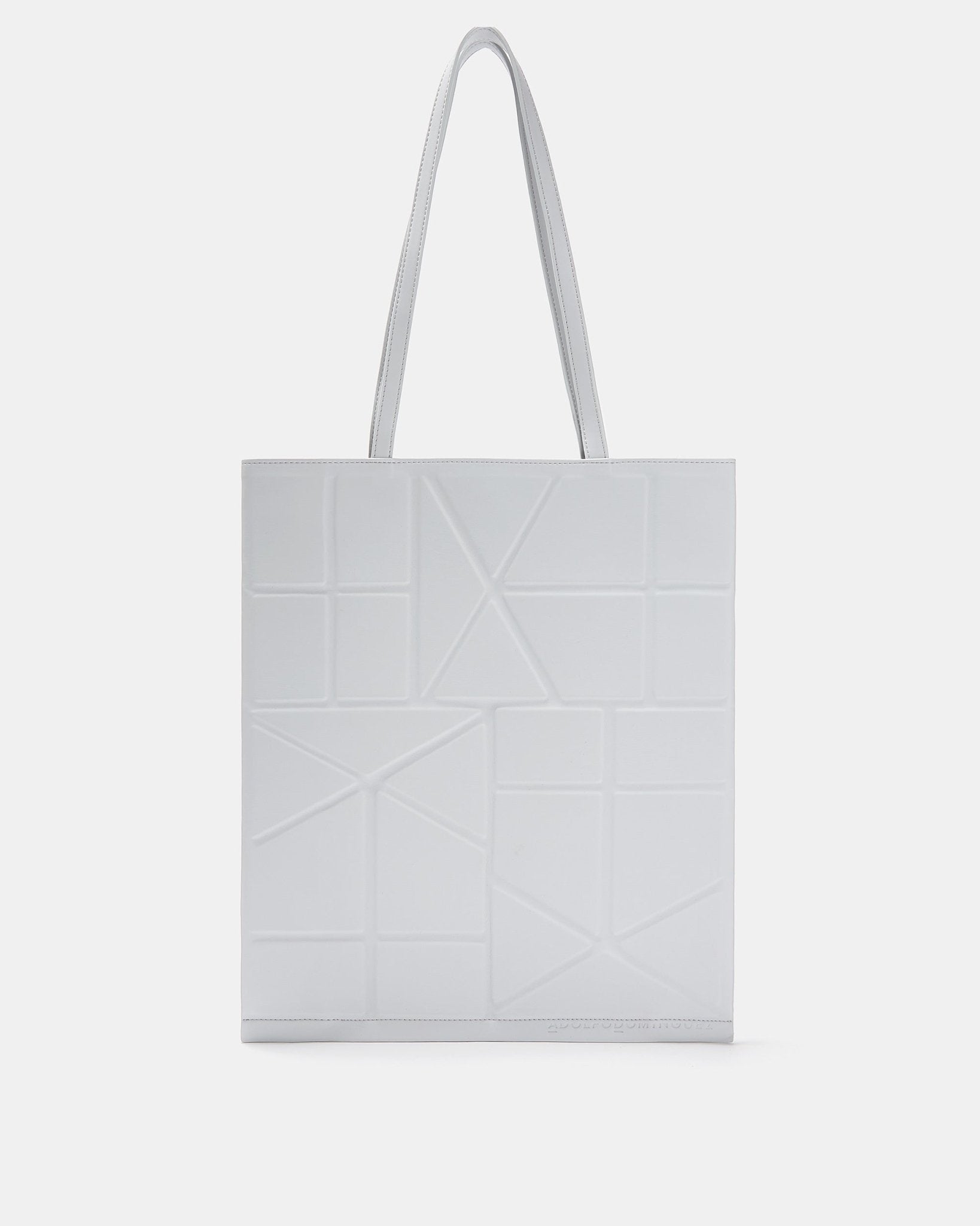 Grey and hot sale white bag