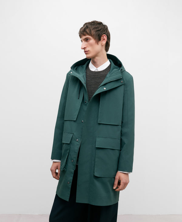 Green Hooded Parka