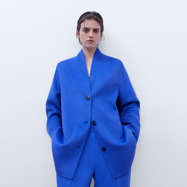 Klein Blue Double Coat