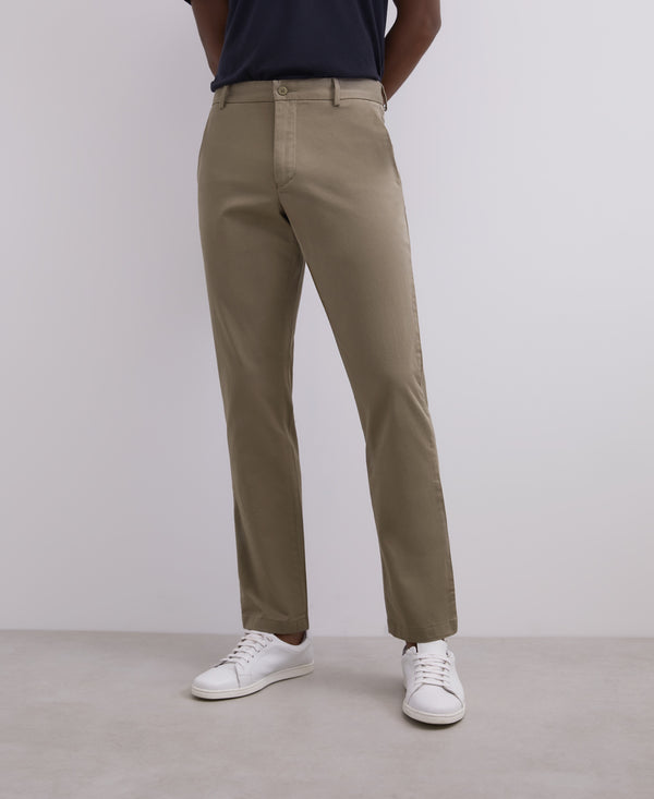 Ike Green Organic Cotton Chino Trousers