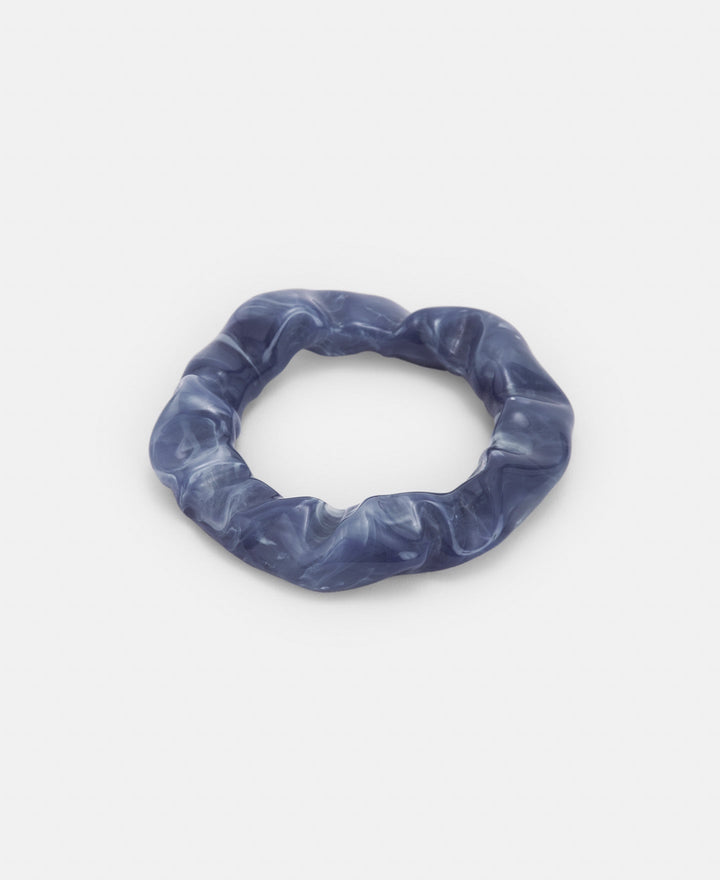 Women Bracelet | Blue Volumetric Resin Bracelet by Spanish designer Adolfo Dominguez