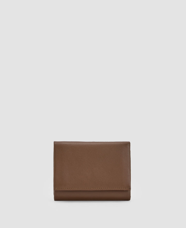 Men Wallet | Chocolate Responsible Leather Wallet by Spanish designer Adolfo Dominguez