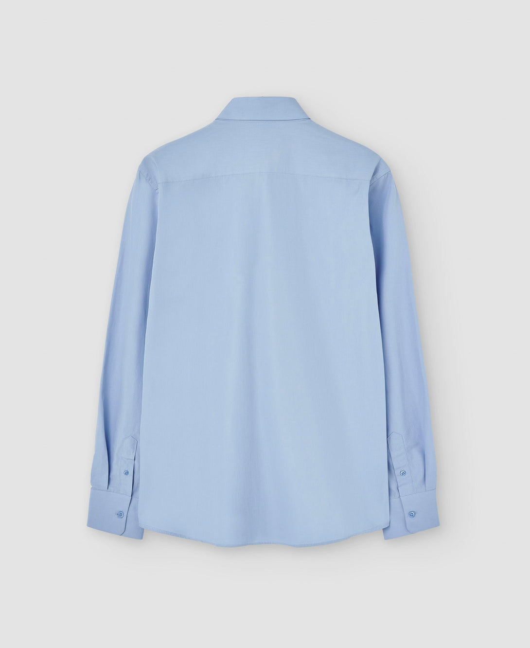 Men Shirt | Light Blue Organic Cotton Shirt by Spanish designer Adolfo Dominguez