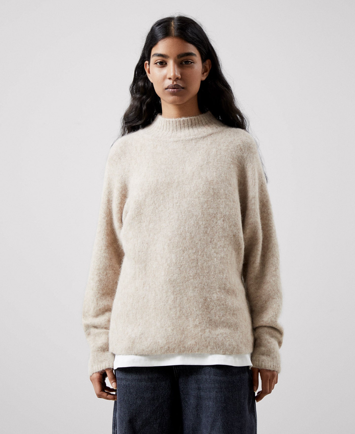 Light Cream Sweater | Adolfo Dominguez – Adolfo Dominguez Australia