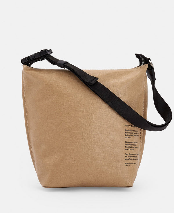 Women Bags | Sand Organic Cotton Transformable Bag by Spanish designer Adolfo Dominguez