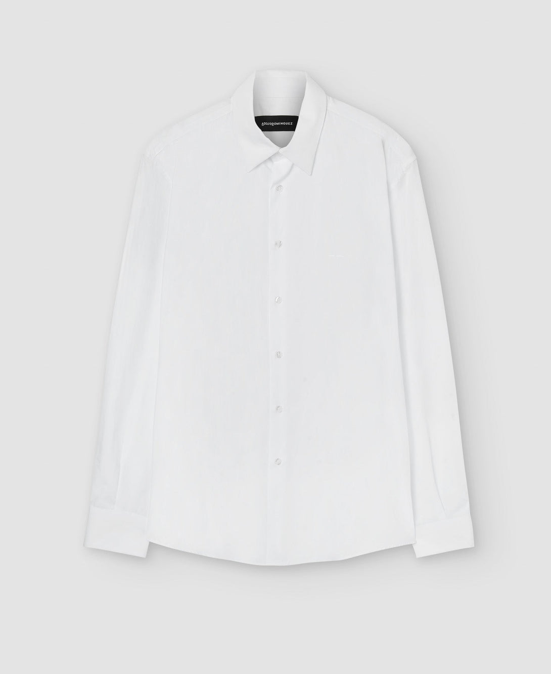 Men Shirt | White Organic Cotton Shirt by Spanish designer Adolfo Dominguez