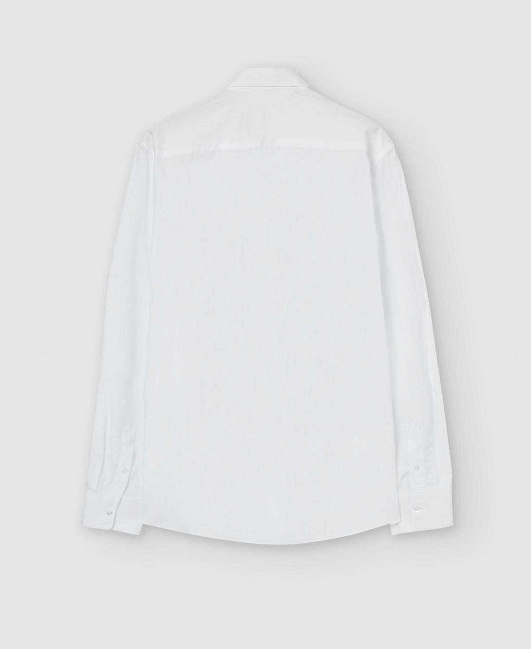 Men Shirt | White Organic Cotton Shirt by Spanish designer Adolfo Dominguez