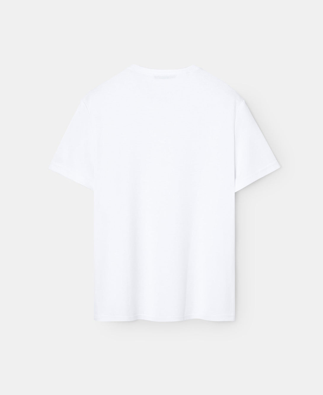 Men T-Shirt (Short Sleeve) | White White Modal Crew Neck T-Shirt by Spanish designer Adolfo Dominguez